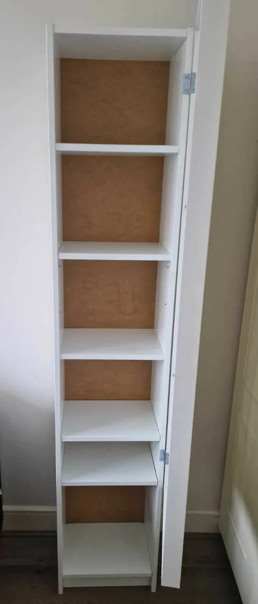 White cabinet with mirror - Image 3