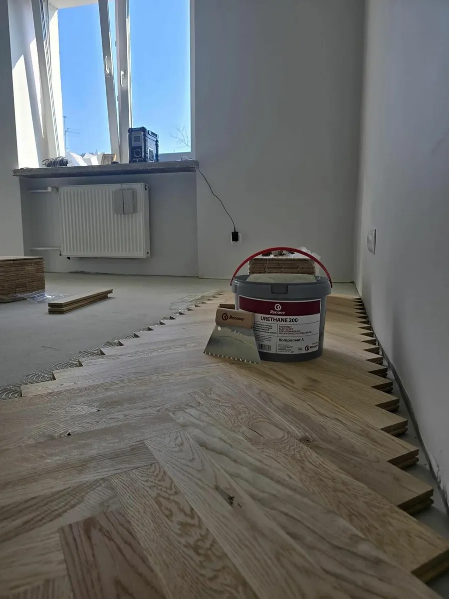 Parquet Flooring SOLID OAK Herringbone - Image 4