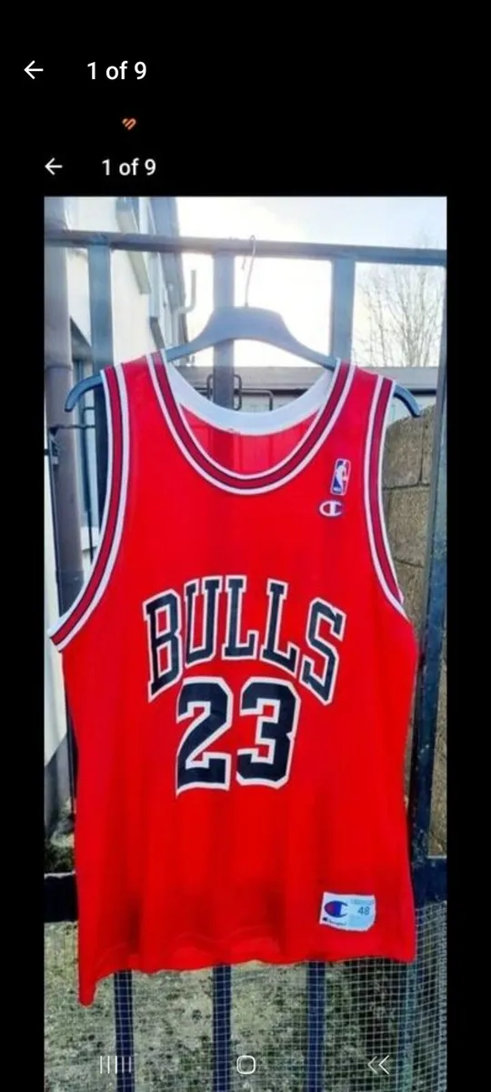 Vintage  Bulls Jersey 1992-1993 michael Jordan - Image 1