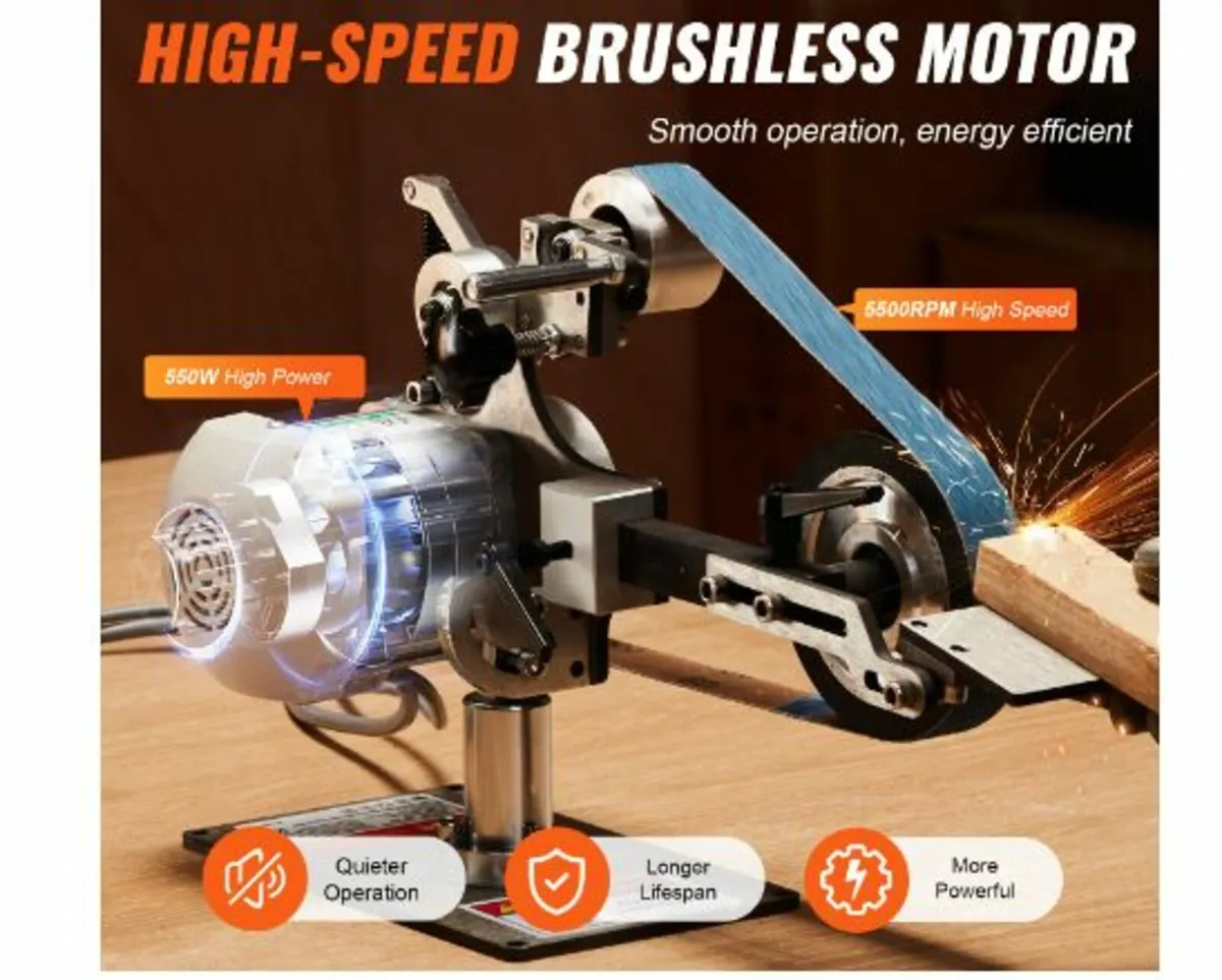 Belt Grinder Sander 30 x 1-Inch Variable - Image 4