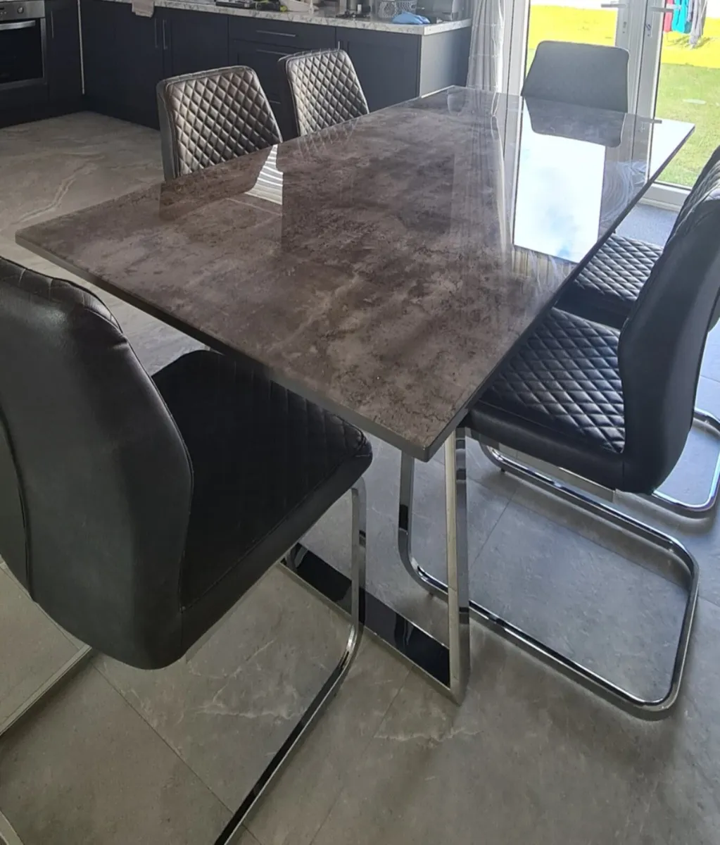 Paris Dining Set - 6 chairs - Image 2