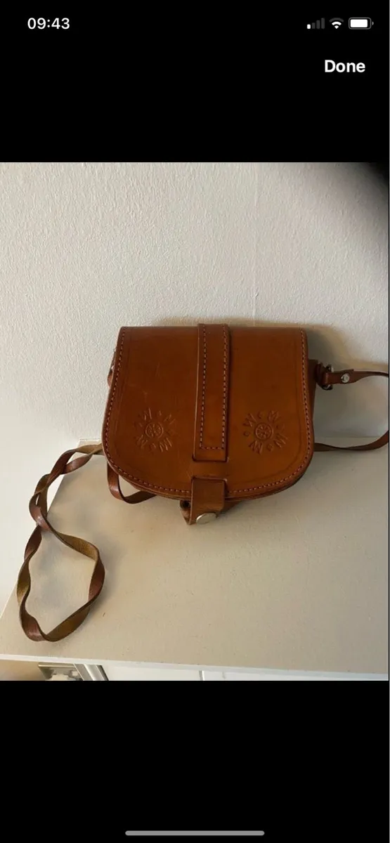 Small Leather Shoulder Bag - Image 1