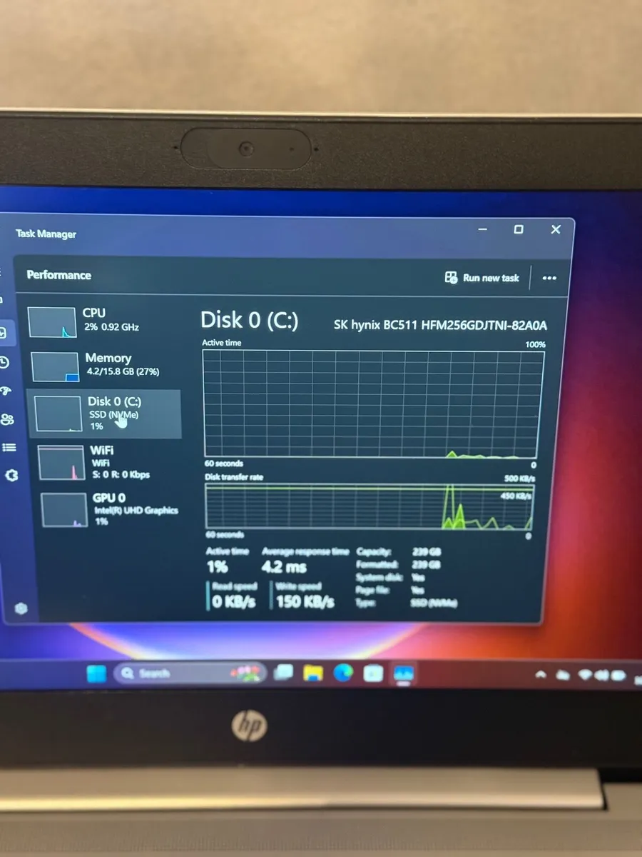 HP Probook 450 G7 Laptop i5/16GB/256SSD/FHD - Image 4