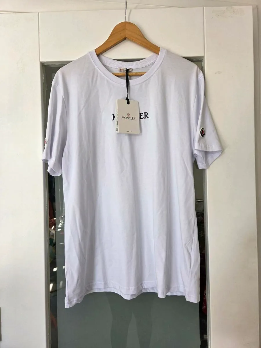 XL, With Tags Mens White Moncler T-Shirt - Image 1