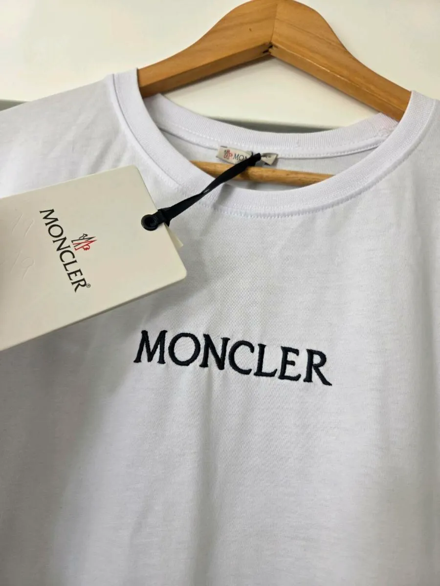 XL, With Tags Mens White Moncler T-Shirt - Image 3