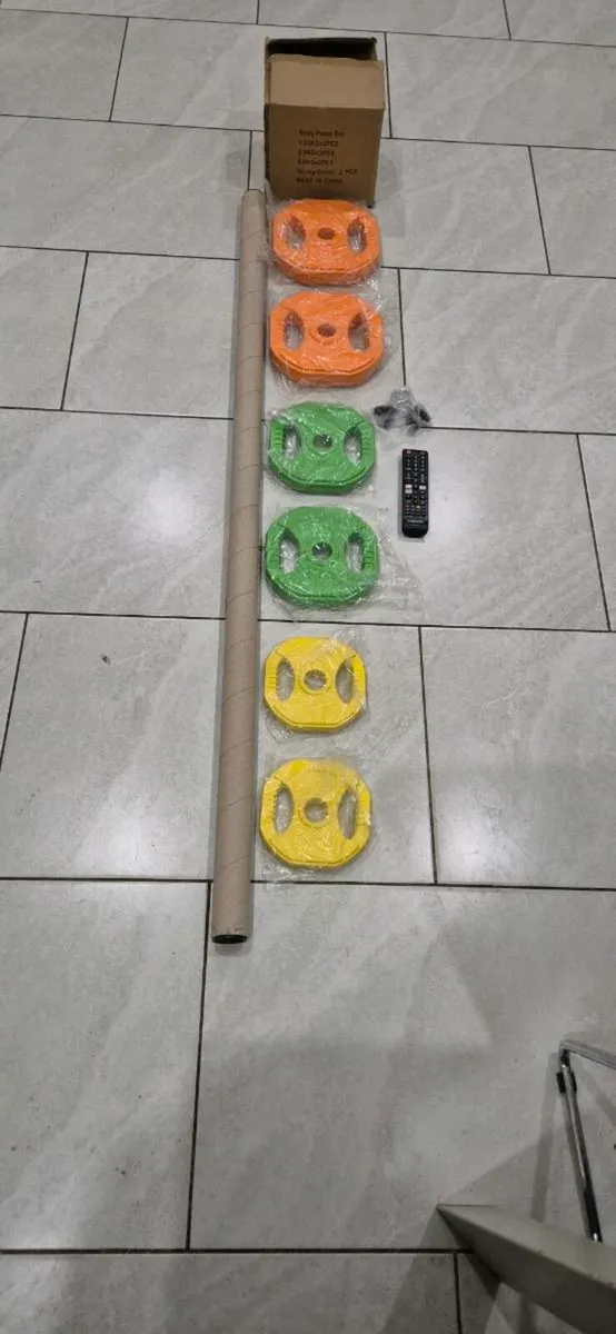3xbrand new 20 kilo bodypump weight sets - Image 3