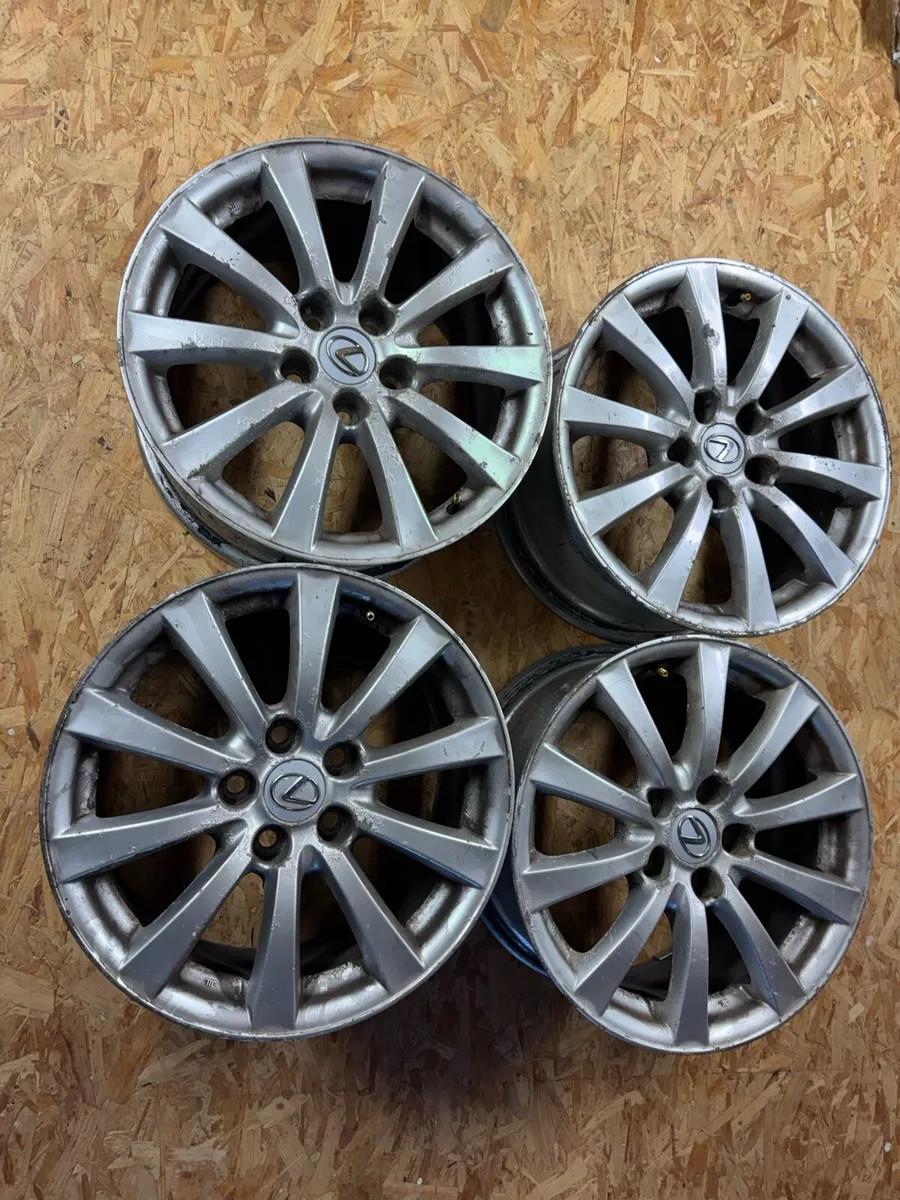 Lexus IS alloys - Image 1