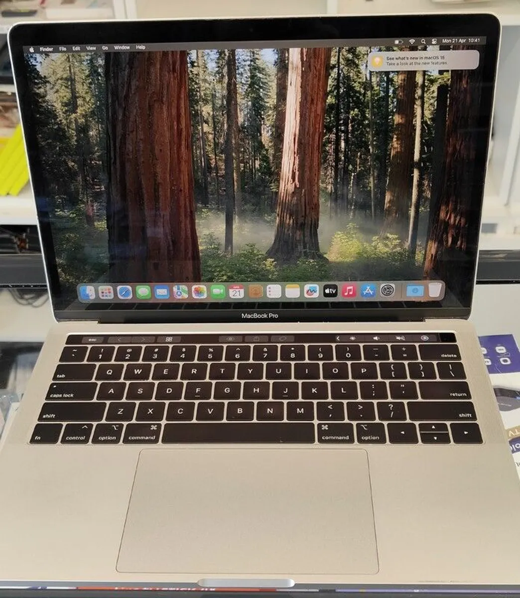 Apple MacBook Pro 13" A1989 (2018) - i7 2.7GHz (i7-8559U)- 16GB RAM - 500GB SSD - Sequoia 15.4 - Battery: 157 cycle - Image 3