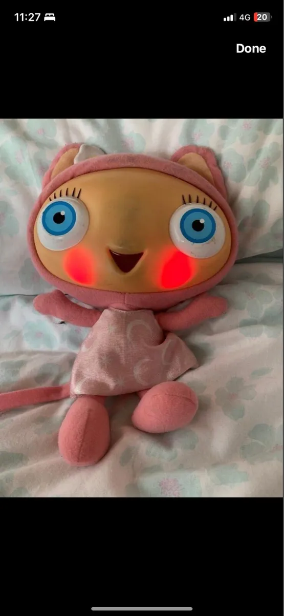 Light up talking teddy