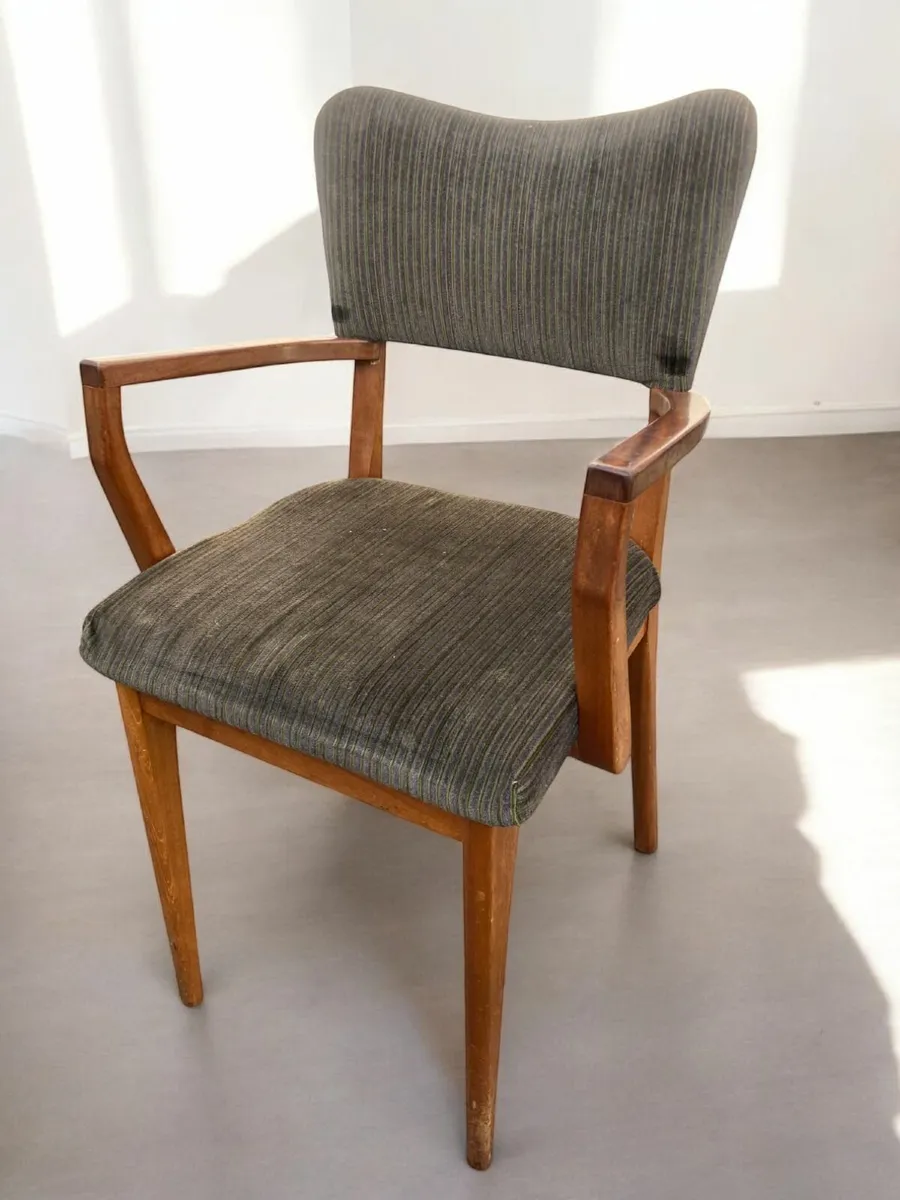 Mid Century Elbow Chair / Carver Chair - Image 1