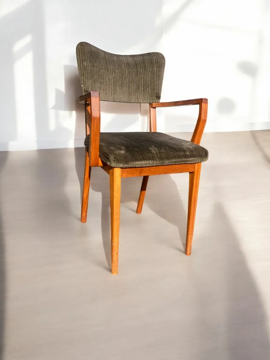 Mid Century Elbow Chair / Carver Chair - Image 3