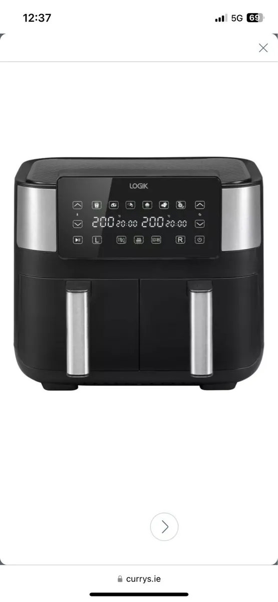 Logik dual basket air fryer - Image 1