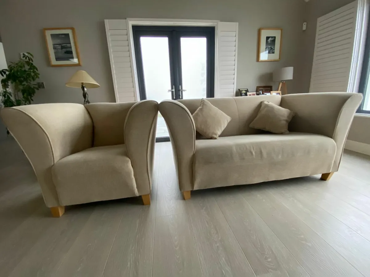 sofa and armchair - Image 1