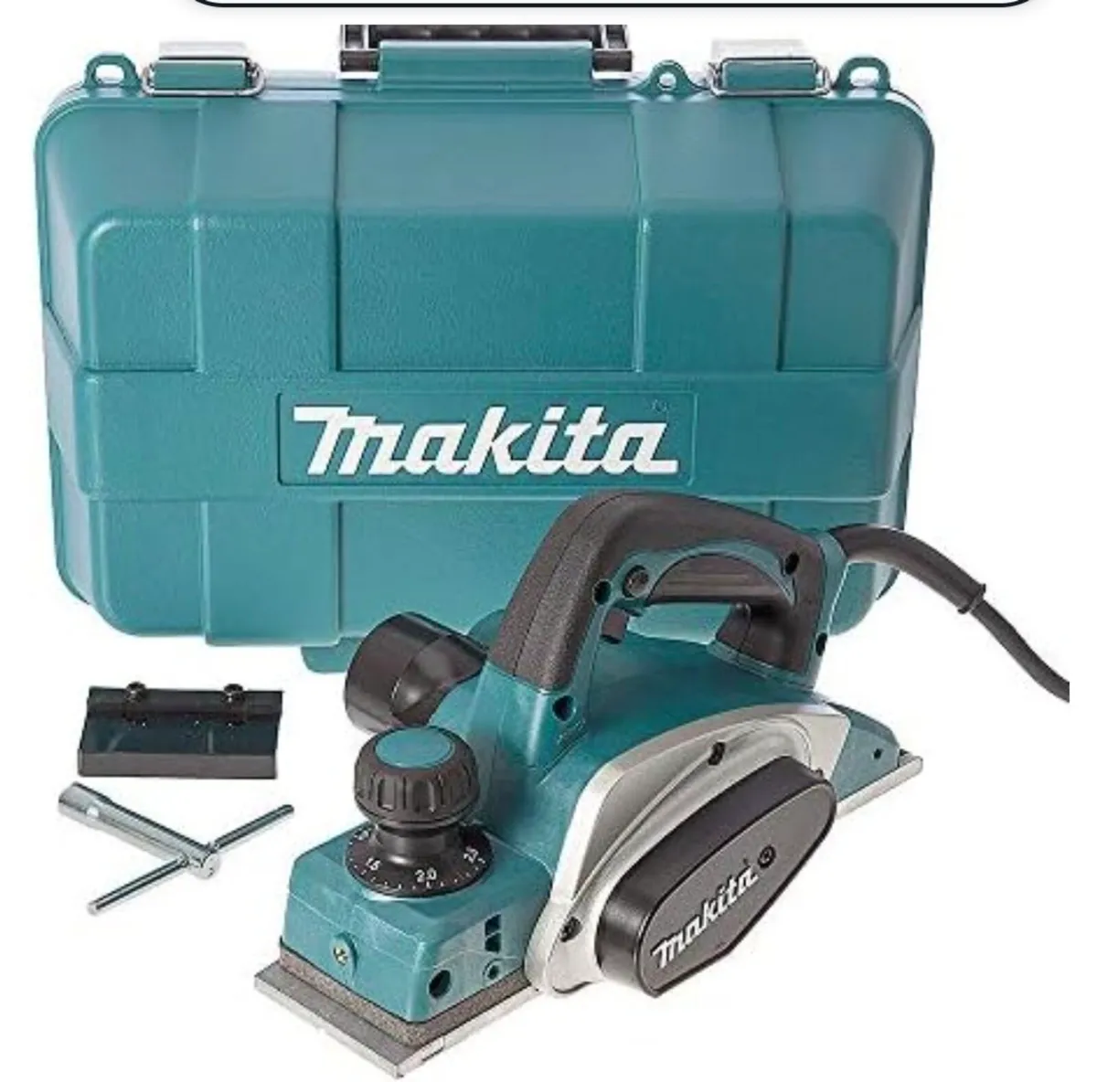 Makita 82 240v corded Planer- used twice - Image 1