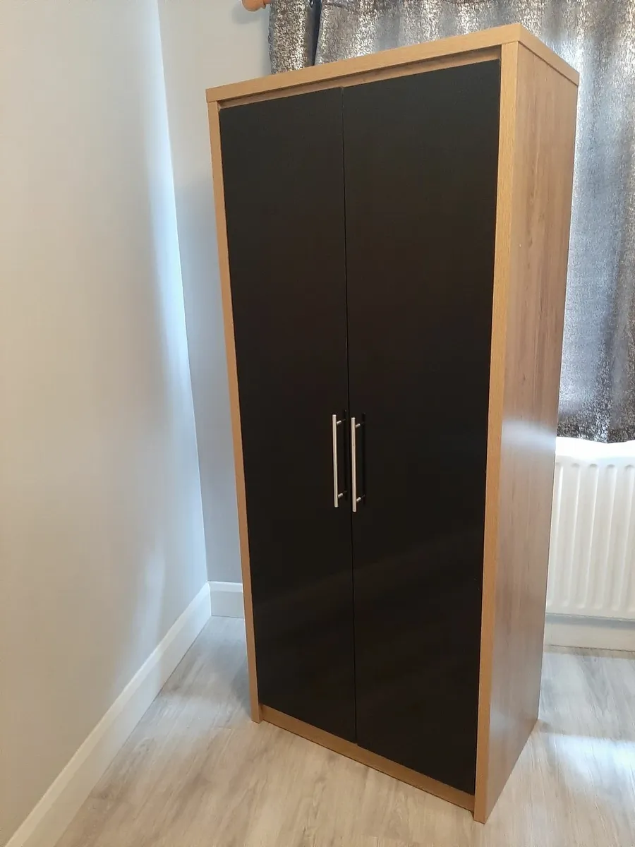 Wardrobe and Bedside Locker - Image 3
