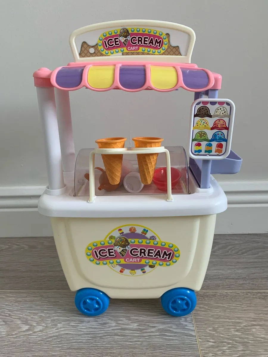 Play-Doh Ice Cream Cart & 8 Small Pots - Image 2