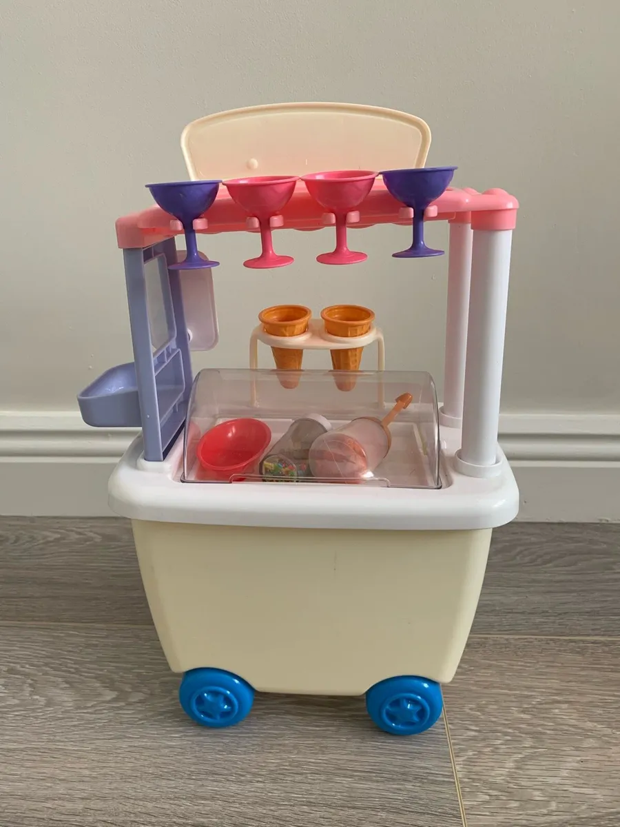 Play-Doh Ice Cream Cart & 8 Small Pots - Image 3