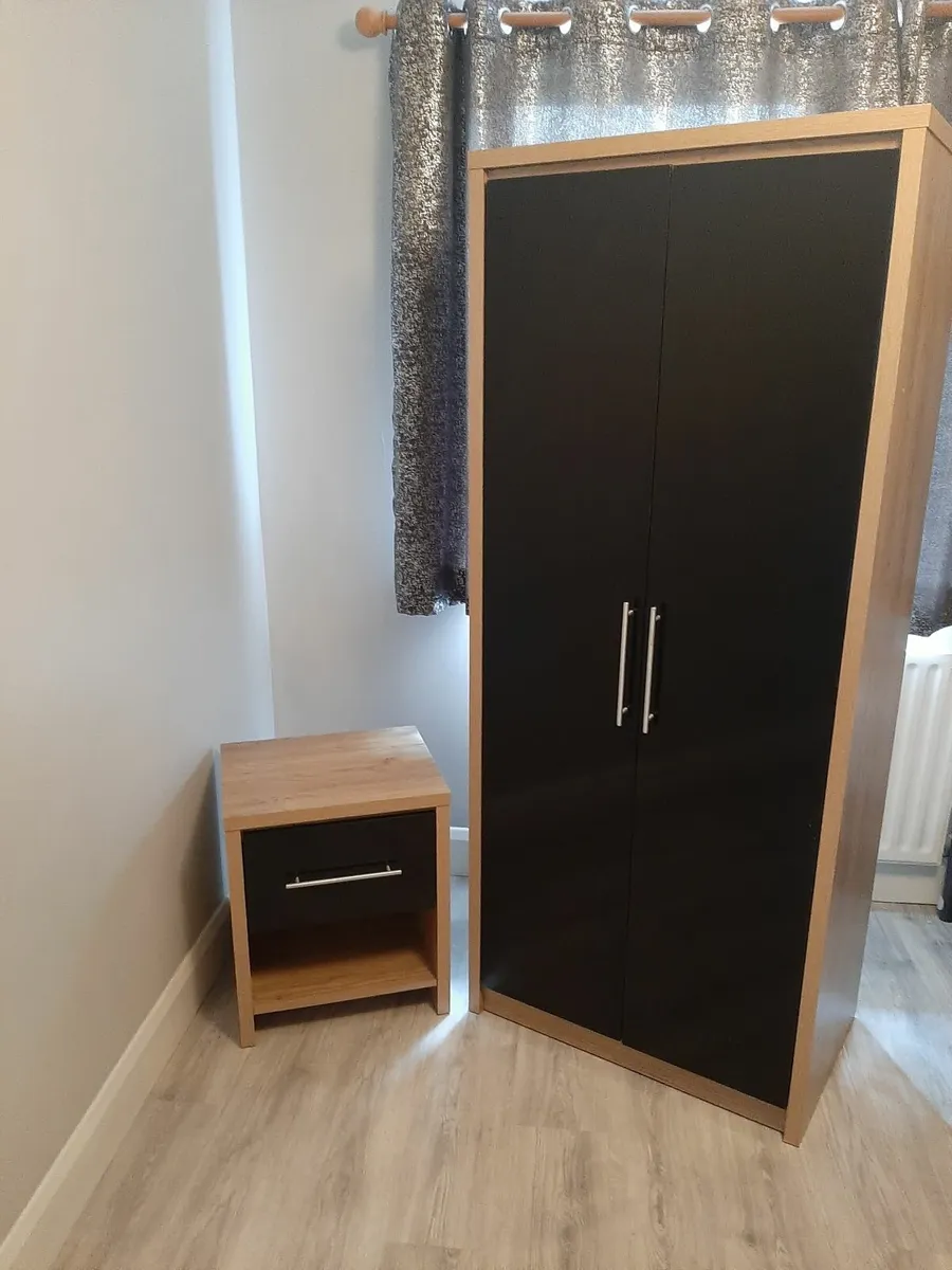 Wardrobe and Bedside Locker - Image 2