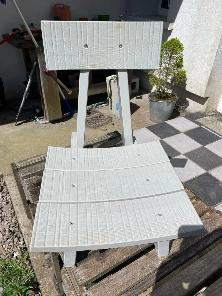 2x kitchen chair IKEA Industriell grey - Image 1