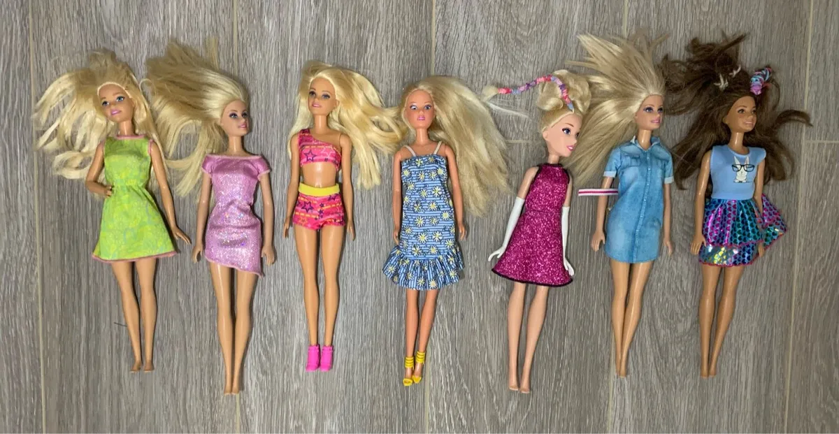 Barbie Doll Bundle - Dolls, Picnic Set, Acces - Image 2