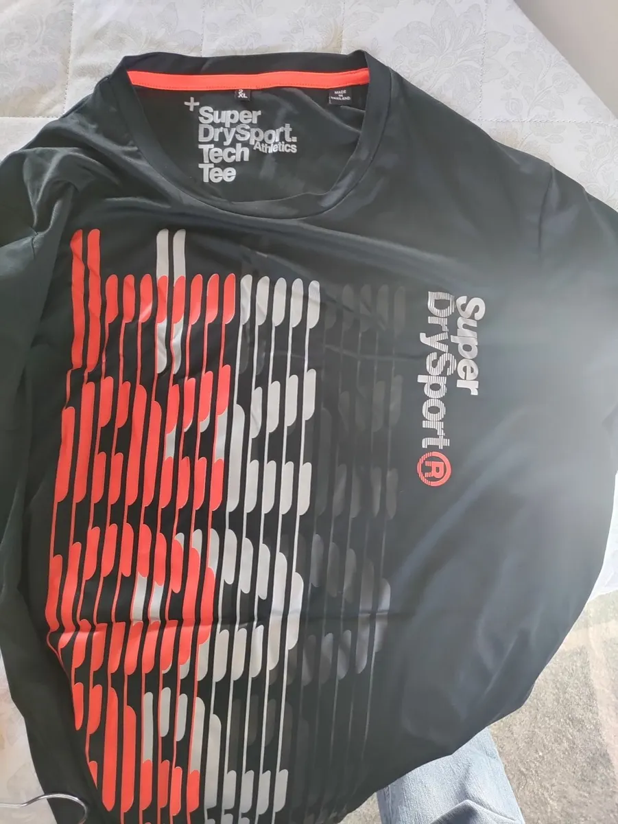 SuperDry Sport Athletics Tech Tee 2XL - Image 4