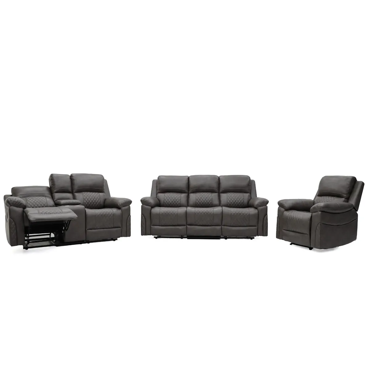 Luxury  Electric recliner Corner Sofas - Image 4
