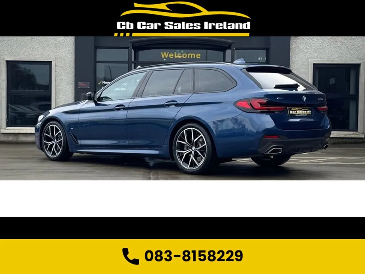 BMW 5 Series 2.0 520d MHT M Sport Touring 5dr Die - Image 4
