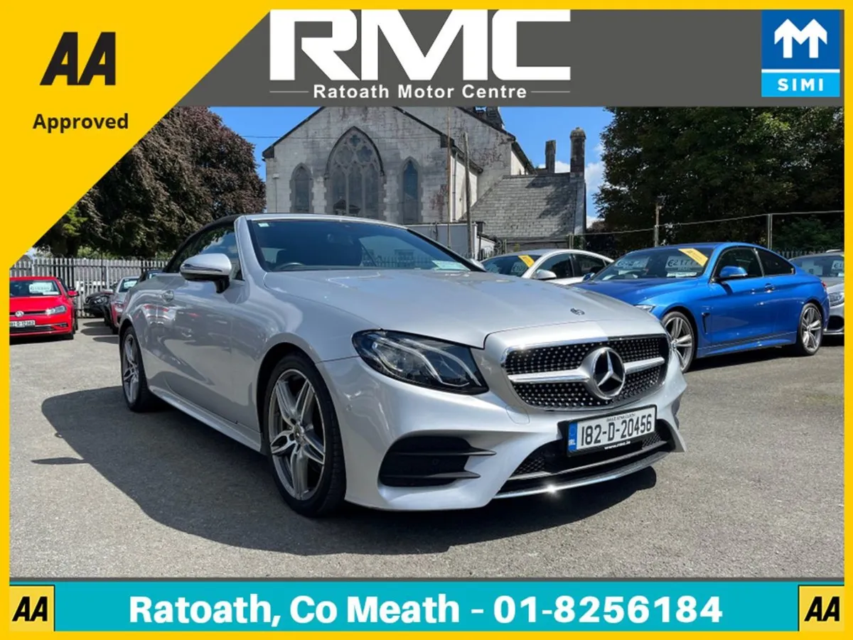 Mercedes-Benz E-Class 220 D AMG Sport Auto Cabrio - Image 1