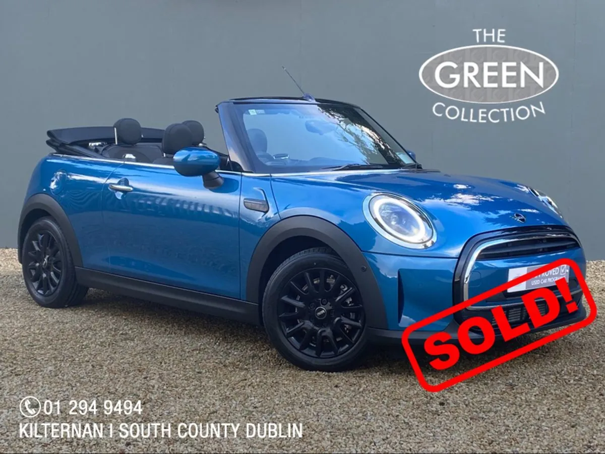 MINI CONVERTIBLE 1.5 Cooper Auto With Delivery kms - Image 1