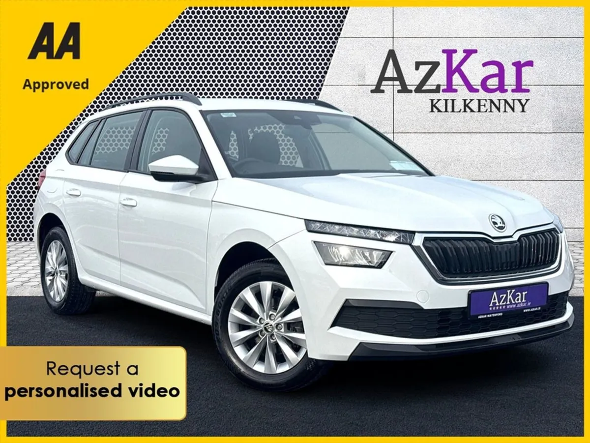 Skoda Kamiq 2022 S 1.0 TSI Hatchback  107 P/W Wit - Image 1