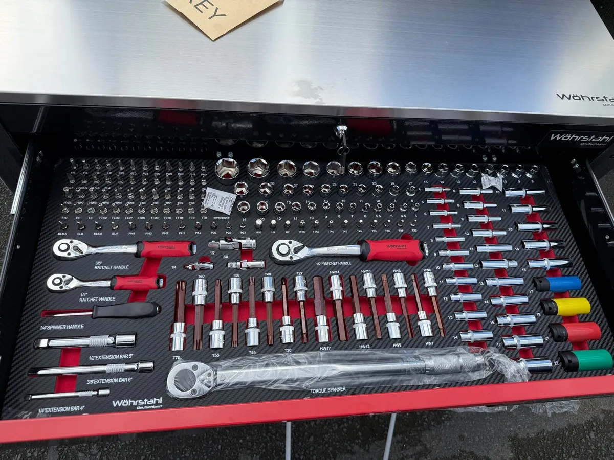 2025 PROFESSIONAL 12 DRAWER TOOL CHEST FULL - Image 2