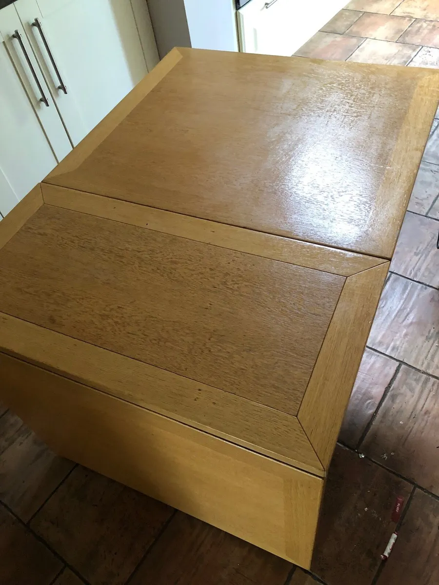 Drop leaf dining table - Image 3