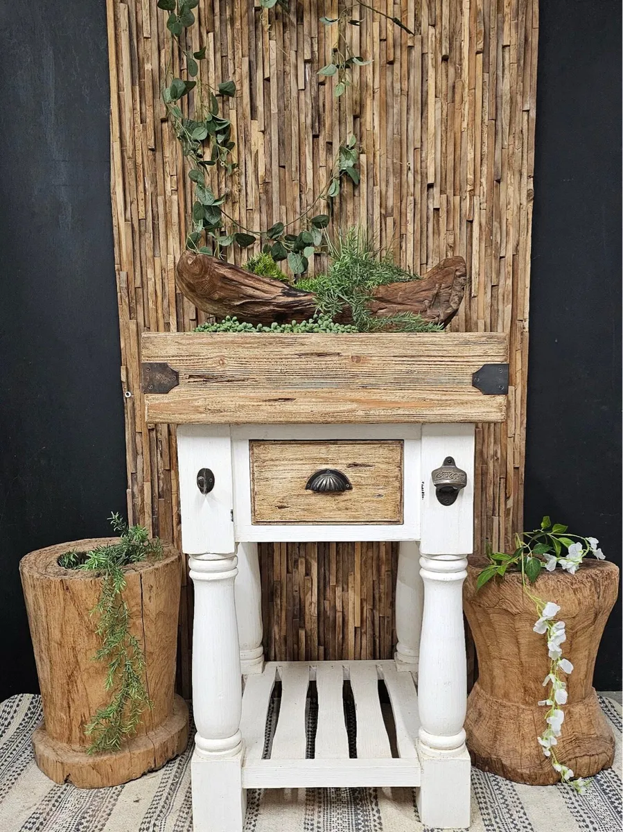 Pine butchers block - Image 4