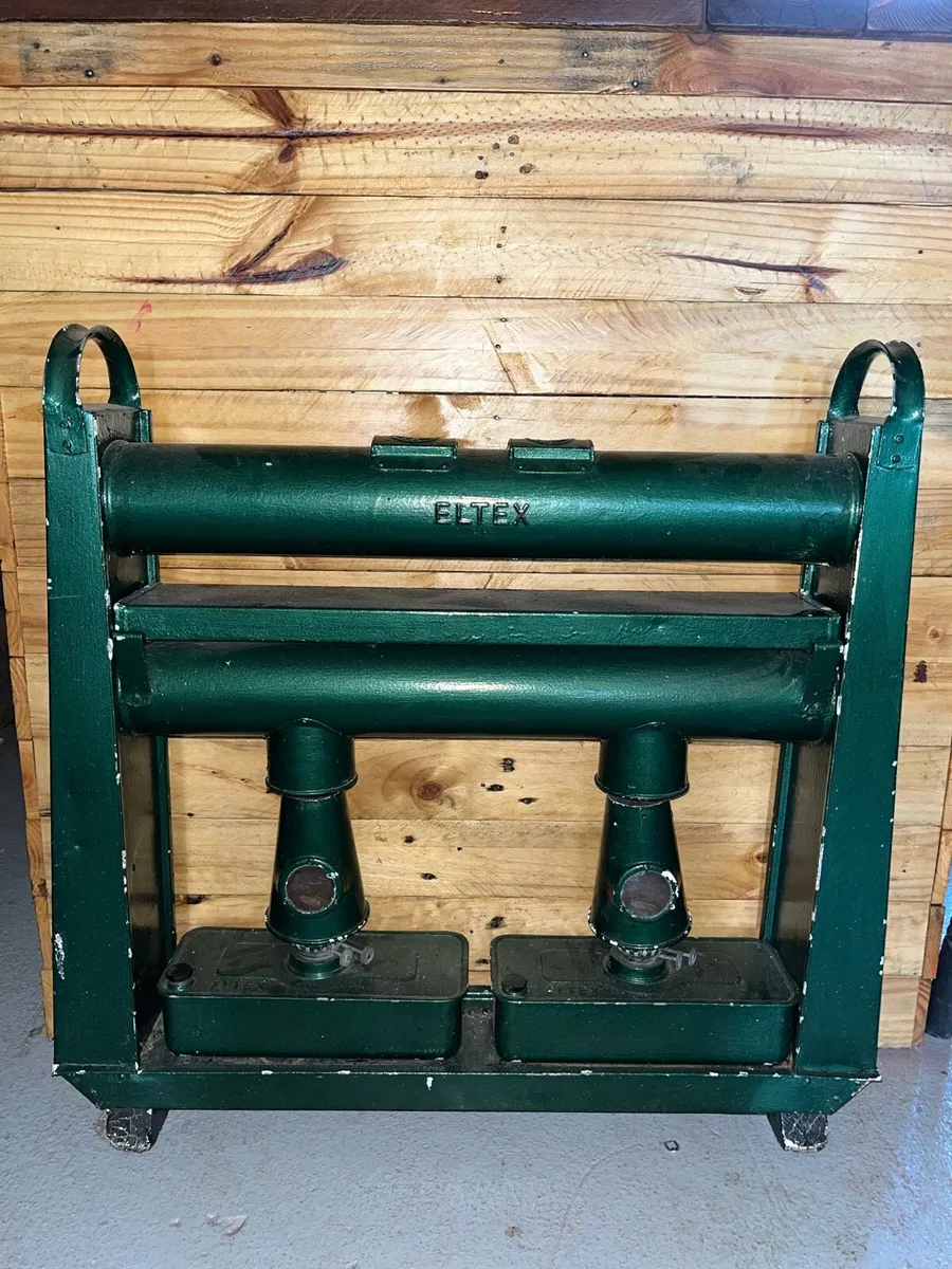 Antique green house heater Rare item - Image 1