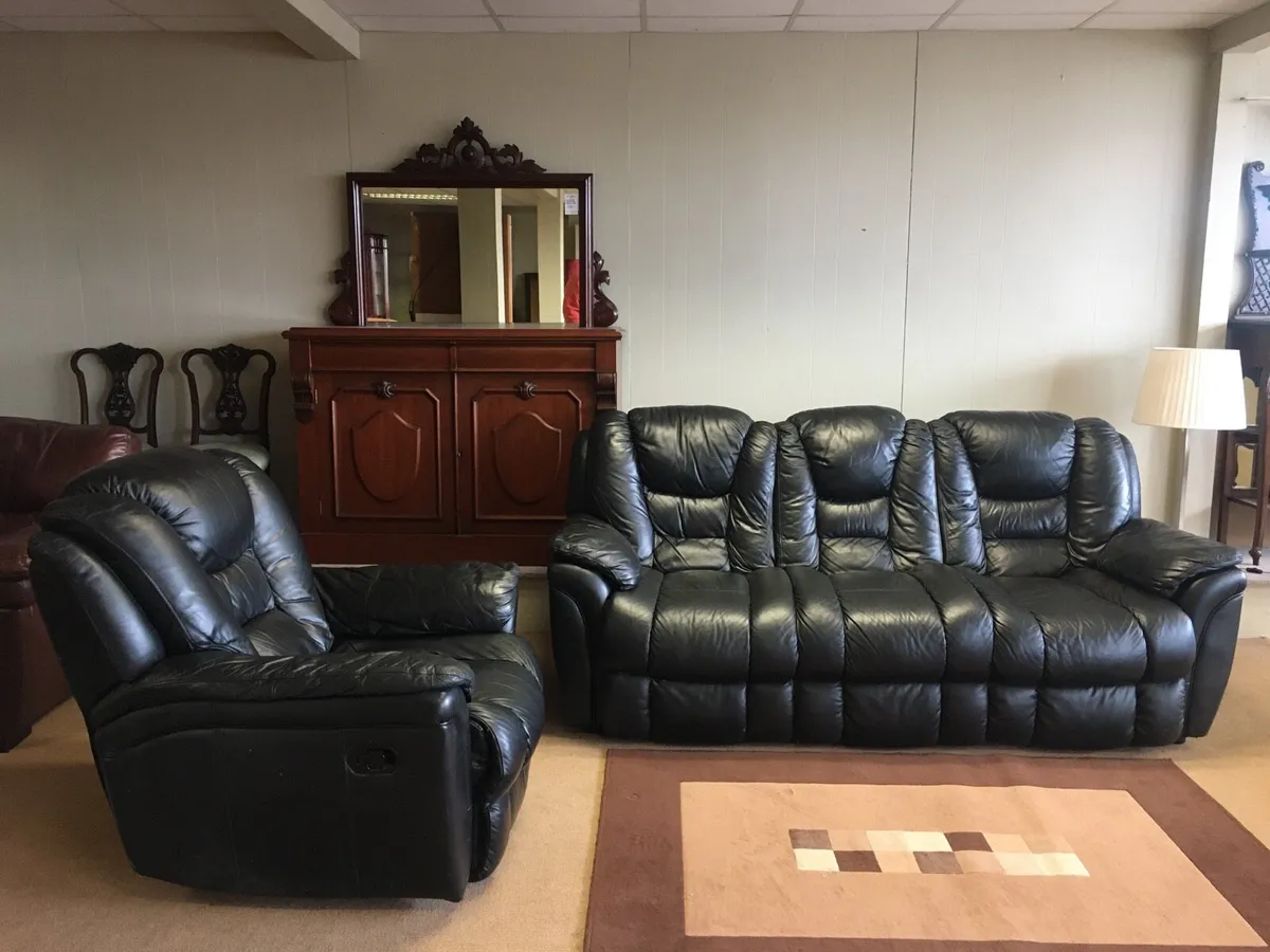 3+1 Leather Suite - Image 2