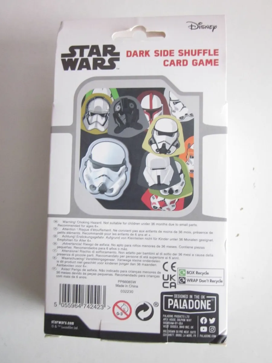 New Star Wars Dark Side Shuffle Card Game - Image 3