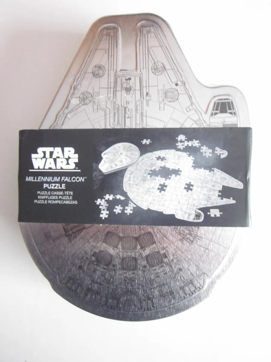 New Star Wars Millenium Falcon Jigsaw Metal Tin - Image 1