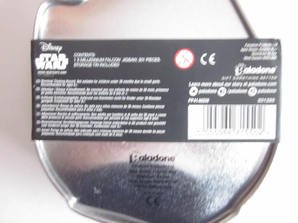 New Star Wars Millenium Falcon Jigsaw Metal Tin - Image 4