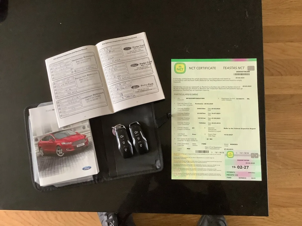 Ford Mondeo 1.6 tdci nct/2/27 - Image 3