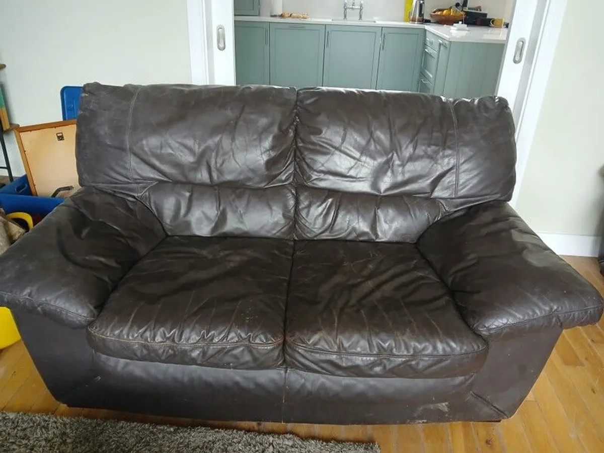 Leather Couch