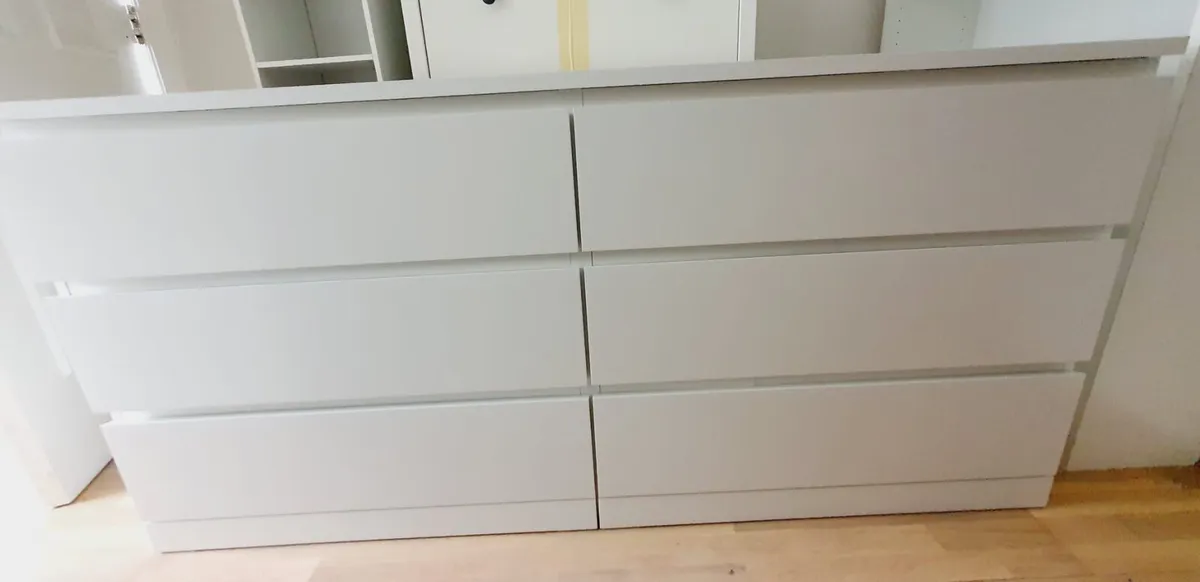 Large white chest of drawers IKEA - Image 4