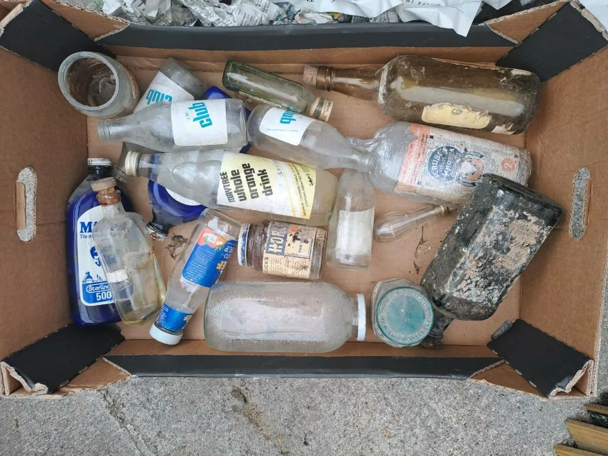 Free old bottles - Image 1