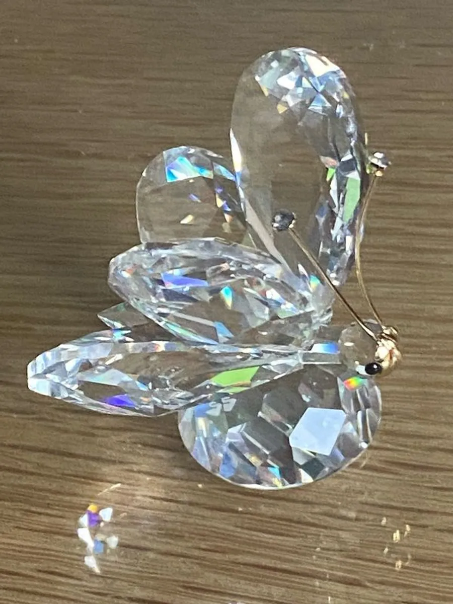 Swarovski crystal butterfly figure - Image 2