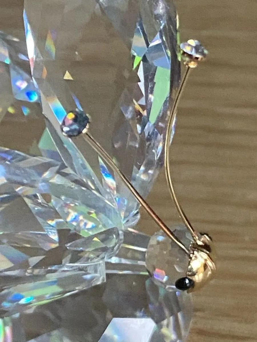 Swarovski crystal butterfly figure - Image 4