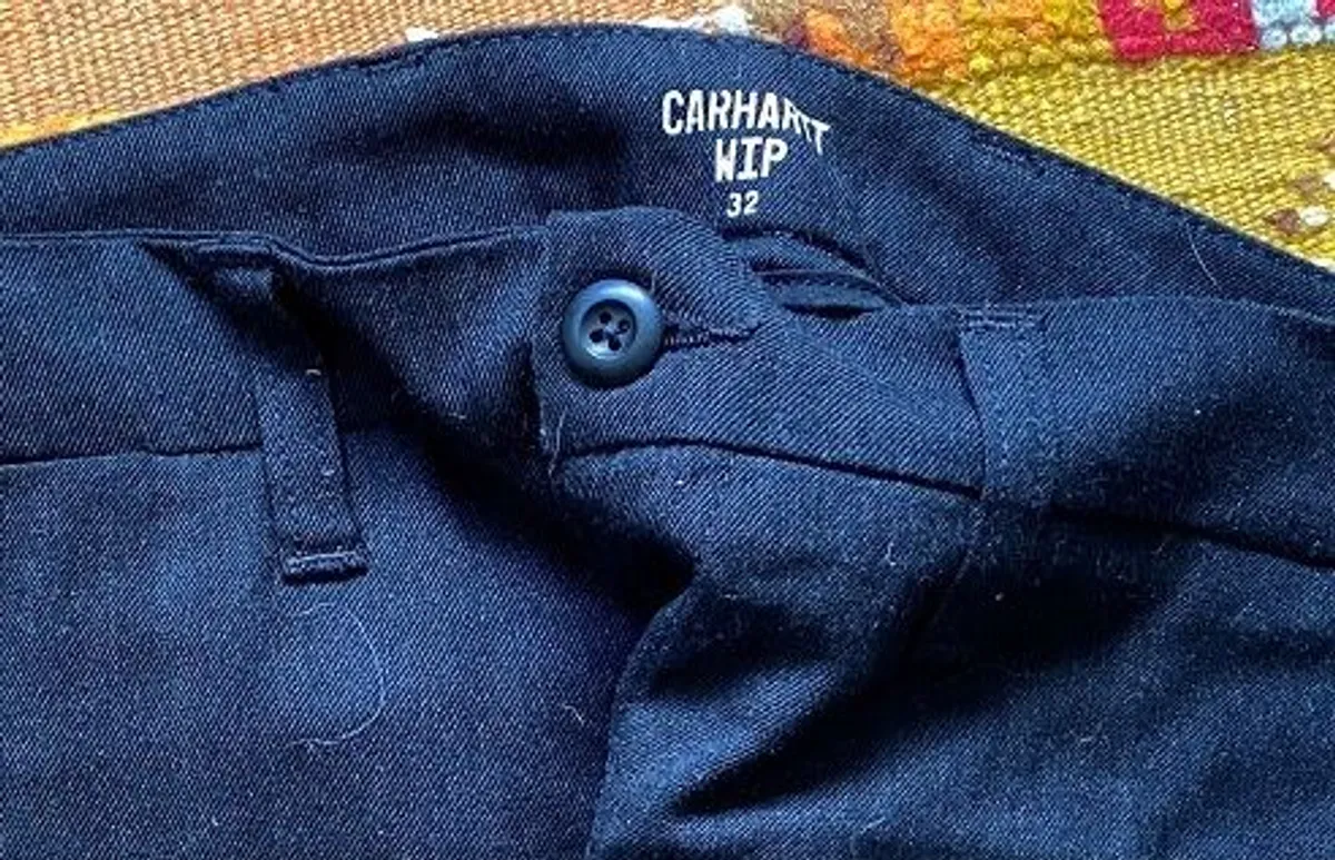 Carhart WIP trousers [32in] charcoal/dk grey - Image 2