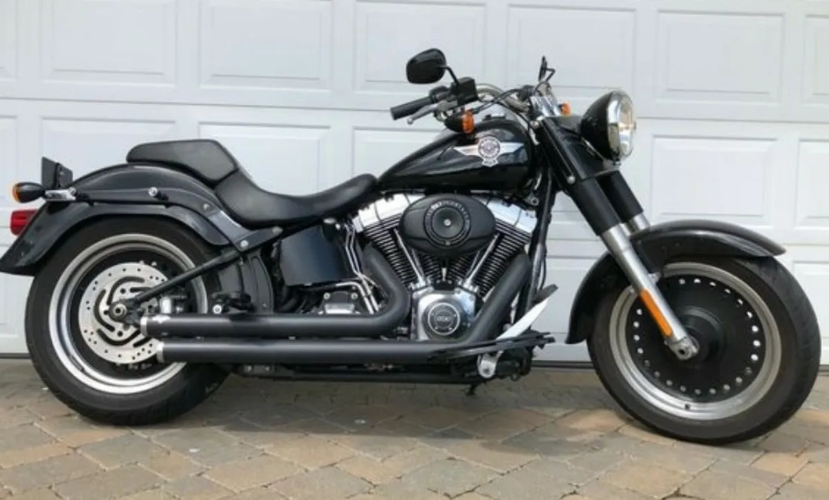 Harley davidson fat boy - Image 2