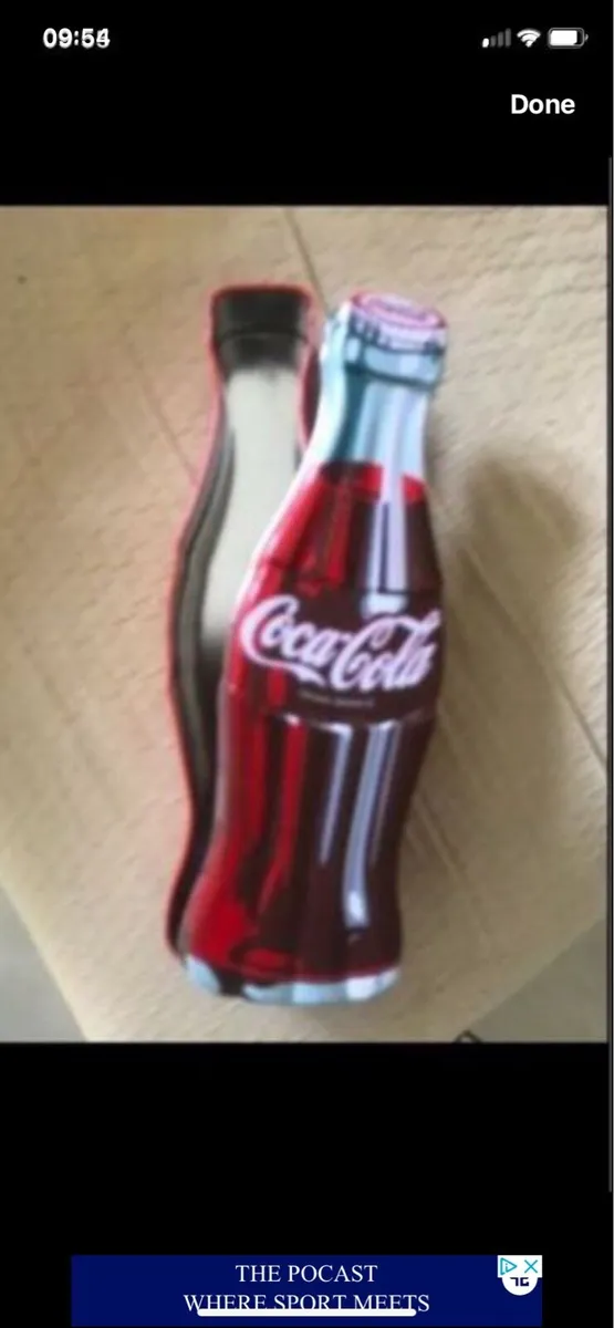 Coca Cola Metal Bottle - Image 4