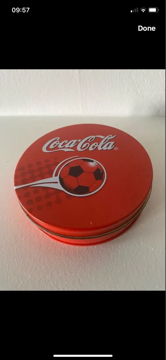 Coca Cola Football Coasters Set - Image 4