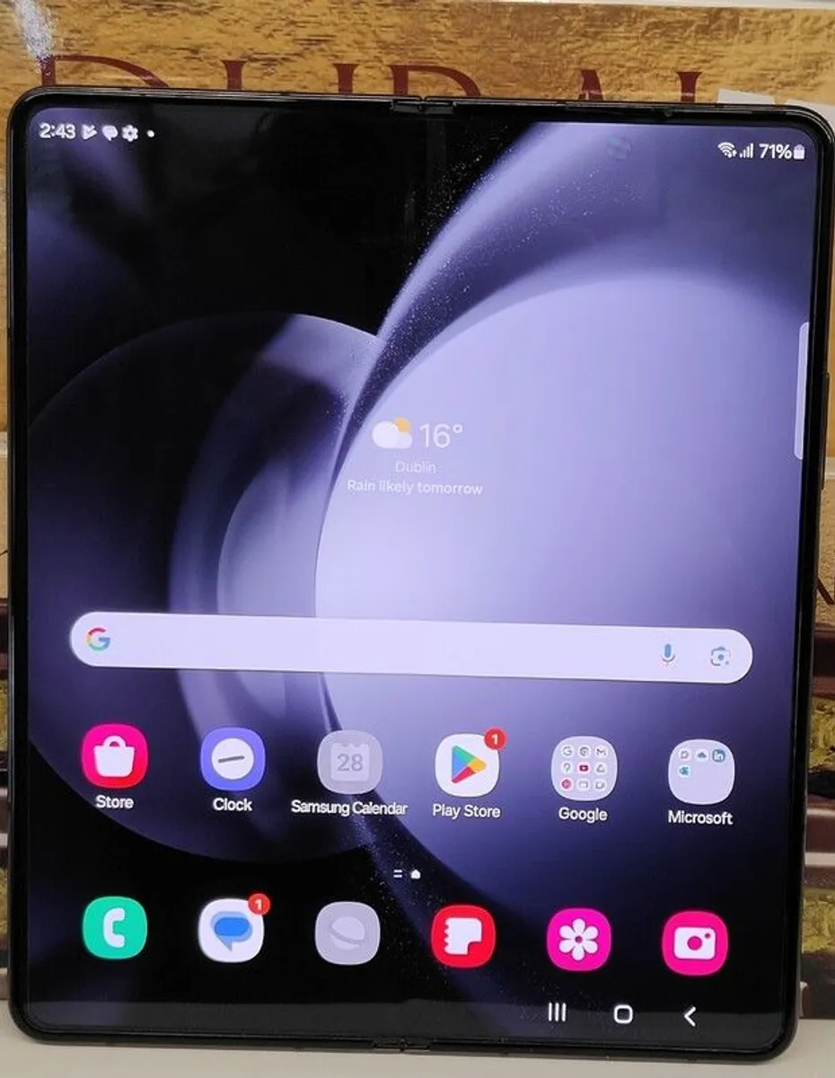 Samsung Galaxy Z Fold5 Z Fold 5 12GB RAM 256GB Dual Sim Unlocked Phantom Black - Image 4