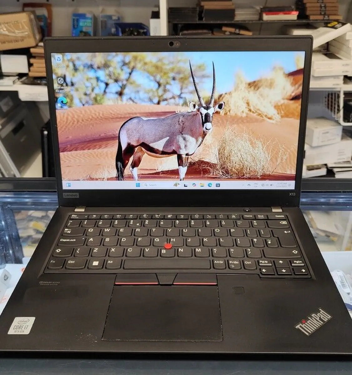 Lenovo ThinkPad X13 Yoga G1 Core i7 10510U (10th Gen) 16GB RAM 500GB SSD Windows 11 Pro (Has Sim Card) - Image 1